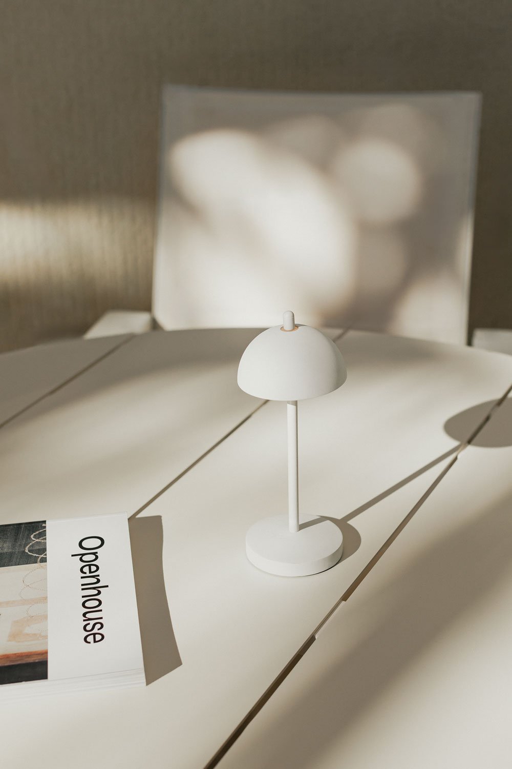 Helenia Draadloze LED-buitentafellamp , galerij beeld 1