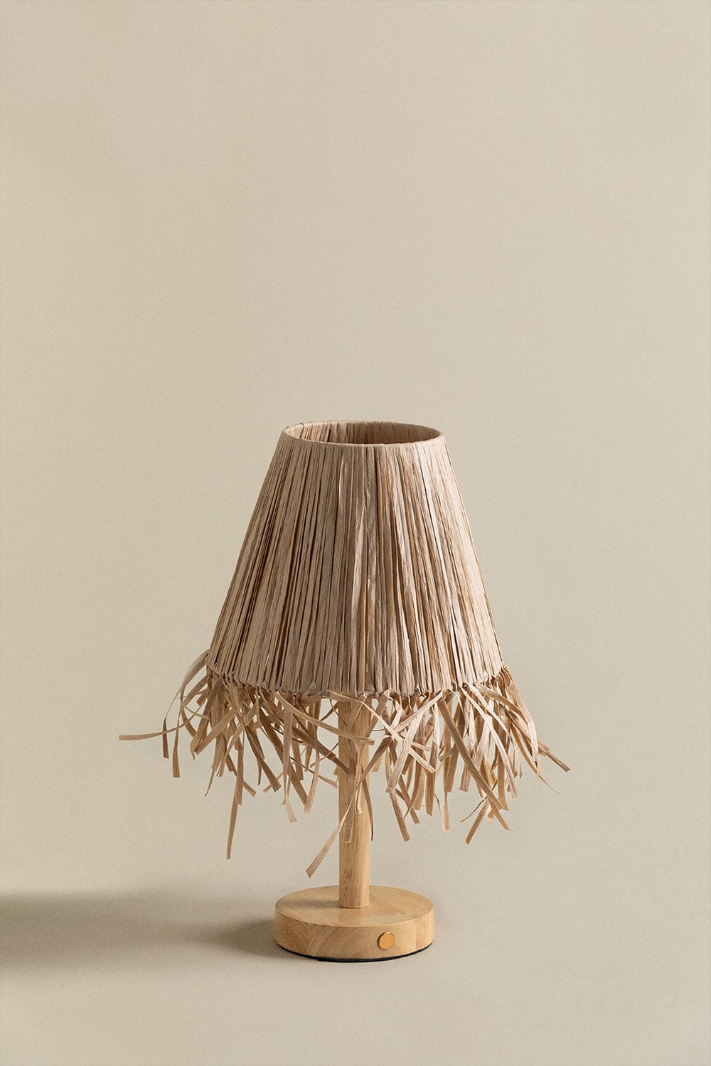 Draadloze tafellamp in Nozaine Wood, galerij beeld 3
