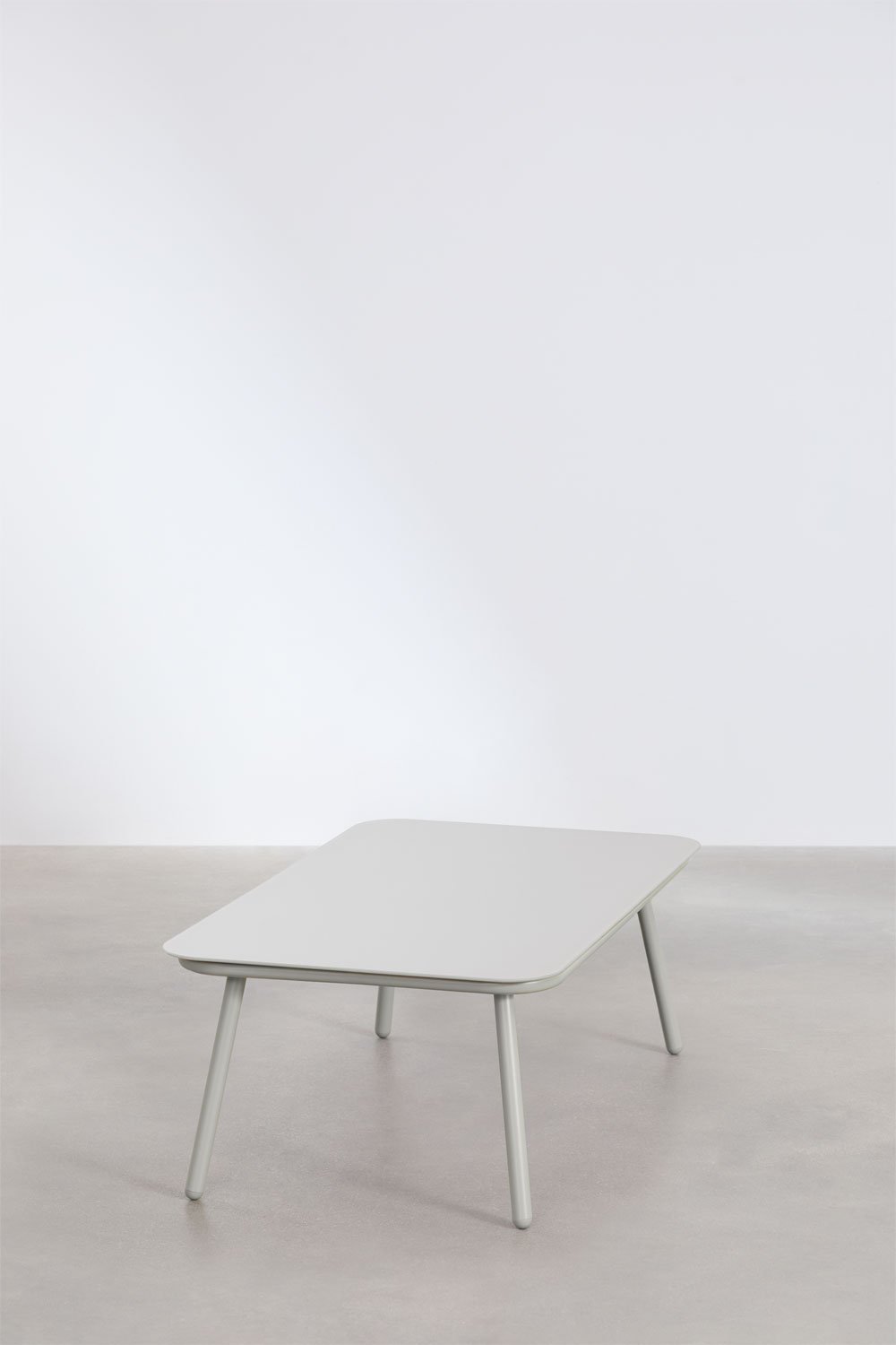 Tuinset met 2-zitsbank, 2 fauteuils en salontafels in aluminium en gevlochten touw Arhiza     , galerij beeld 7