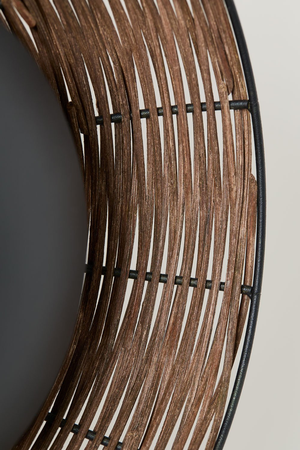 Rotan LED Wandlamp Lutyen, galerij beeld 4