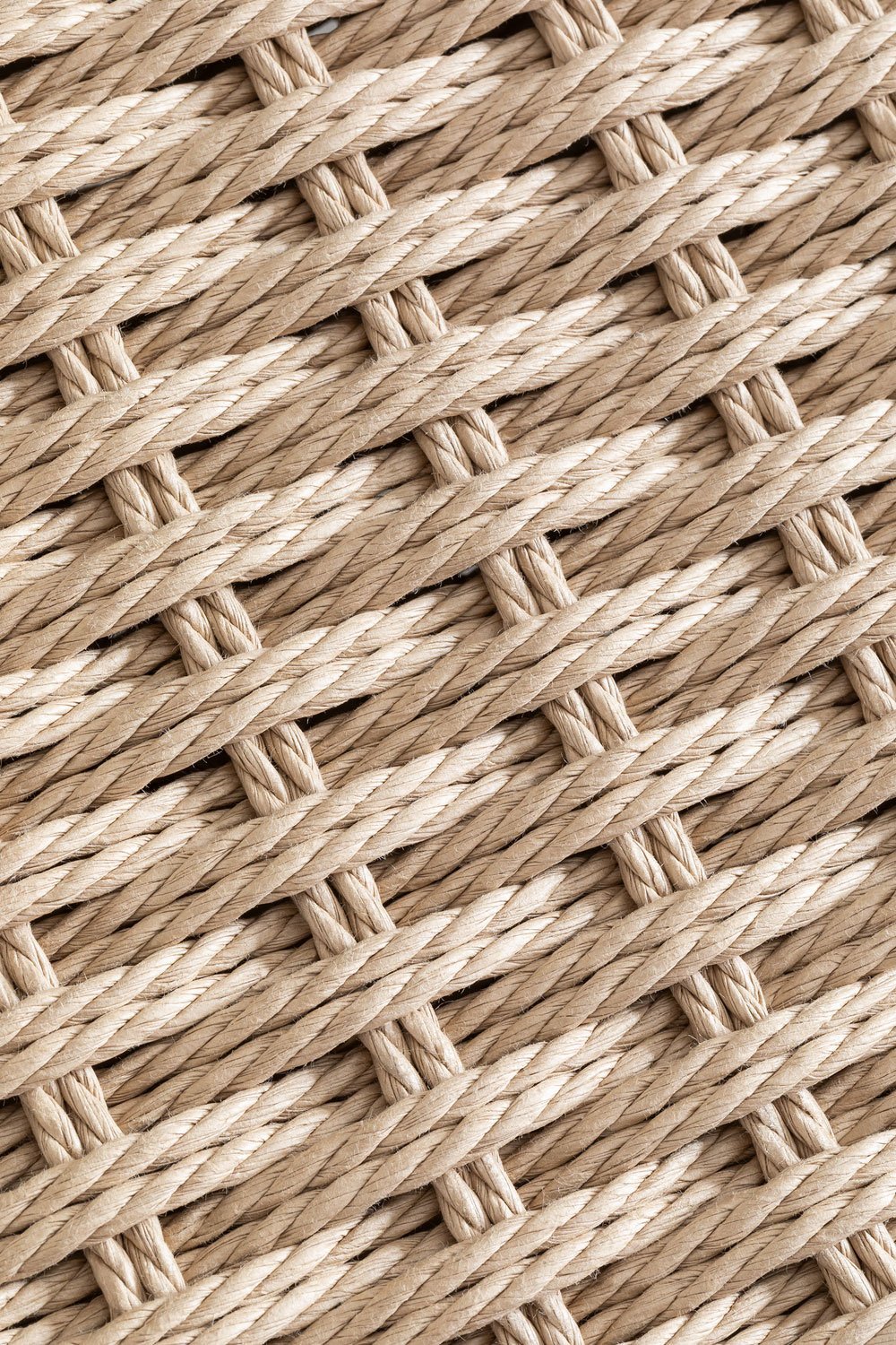 Set van 2 hoge krukken 65 cm van natuurlijk afgewerkt eikenhout en gevlochten touw Mara, galerij beeld 8