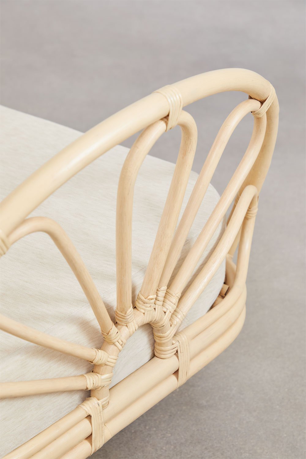 Rotan bed met Dahlia kindermatras , galerij beeld 8