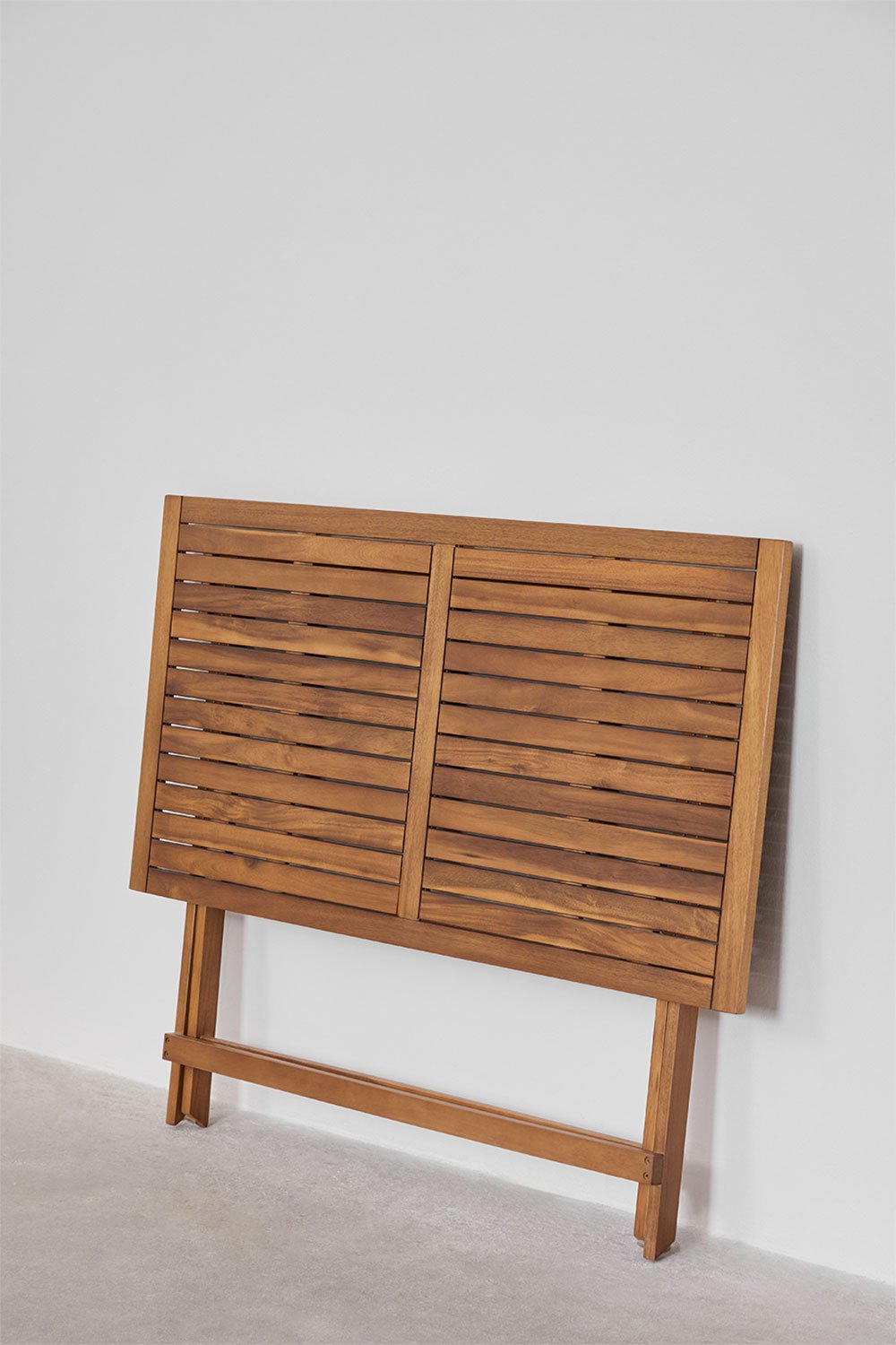 Tuin tafel rechthoekig 120x60 cm opvouwbaar in acaciahout Delawer, galerij beeld 7