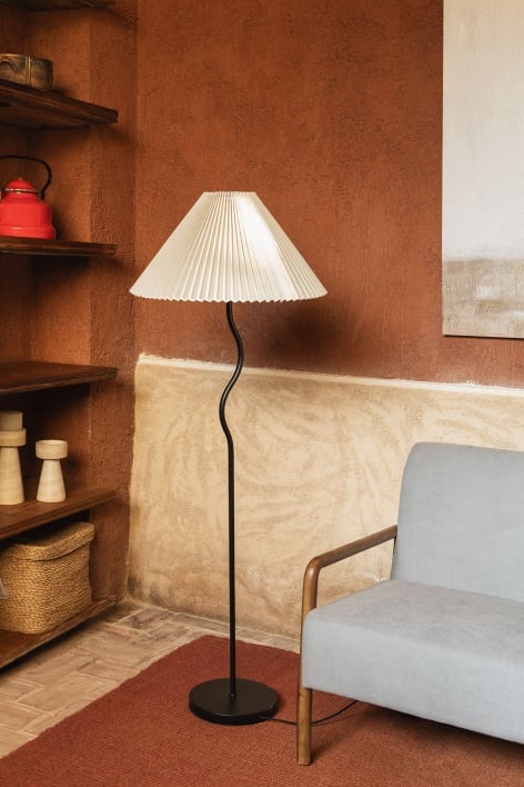 Siliema ijzeren vloerlamp