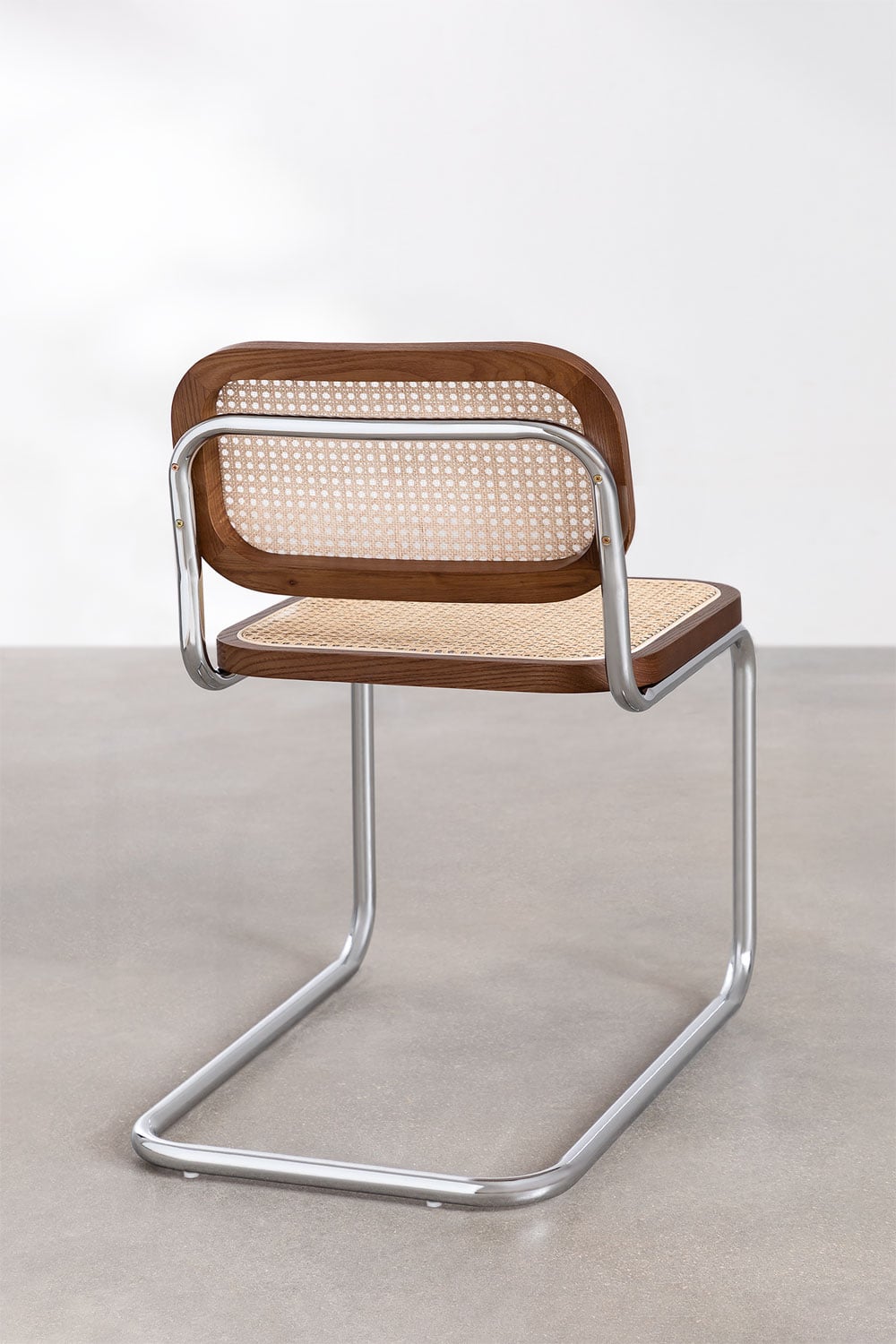 Set van 2 eetkamerstoelen in rotan Tento, galerij beeld 5