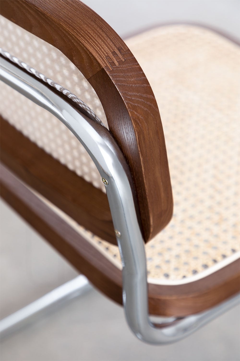 Set van 2 eetkamerstoelen in rotan Tento, galerij beeld 6