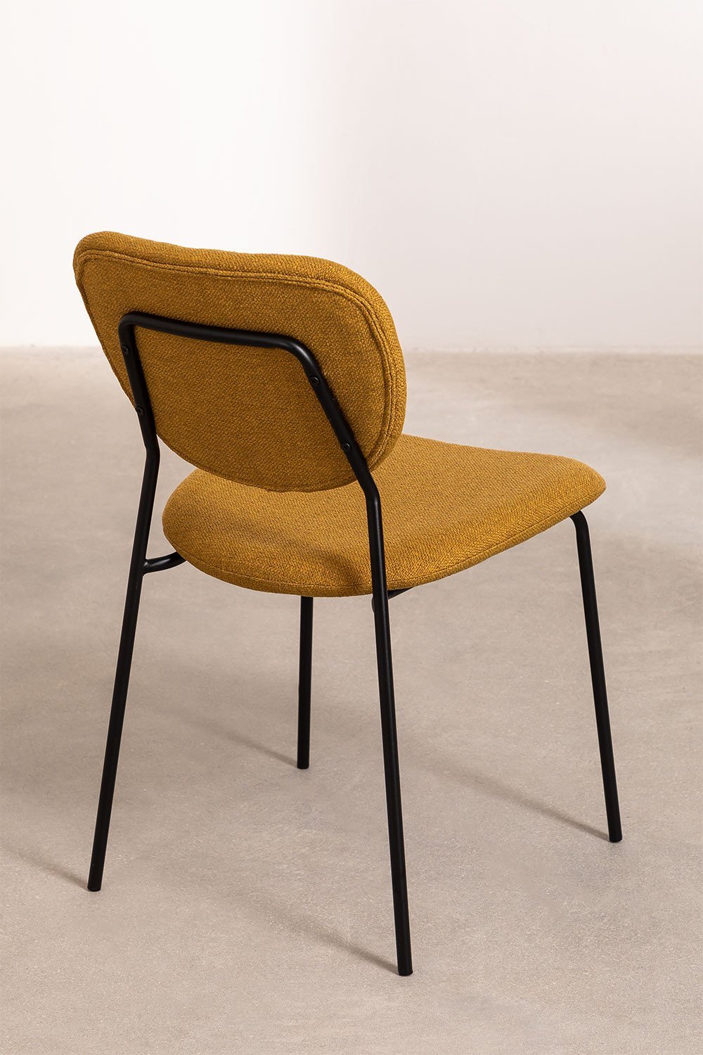 Set van 4 Taris stapelbare eetkamerstoelen, galerij beeld 4