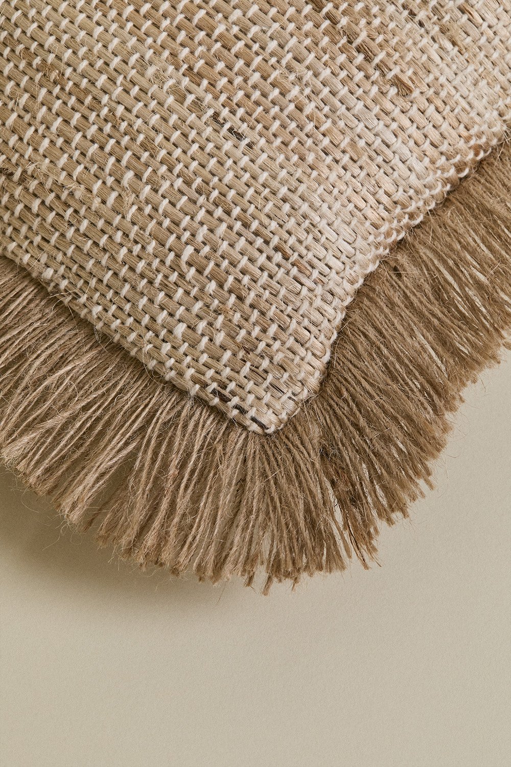 Vierkant jute kussen (40x40 cm) Freitas, galerij beeld 6