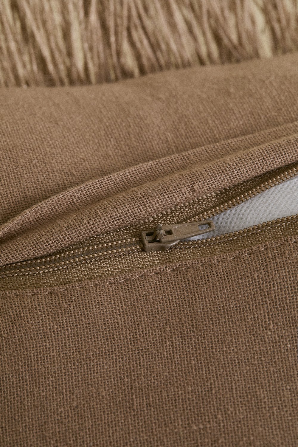 Vierkant jute kussen (40x40 cm) Freitas, galerij beeld 8