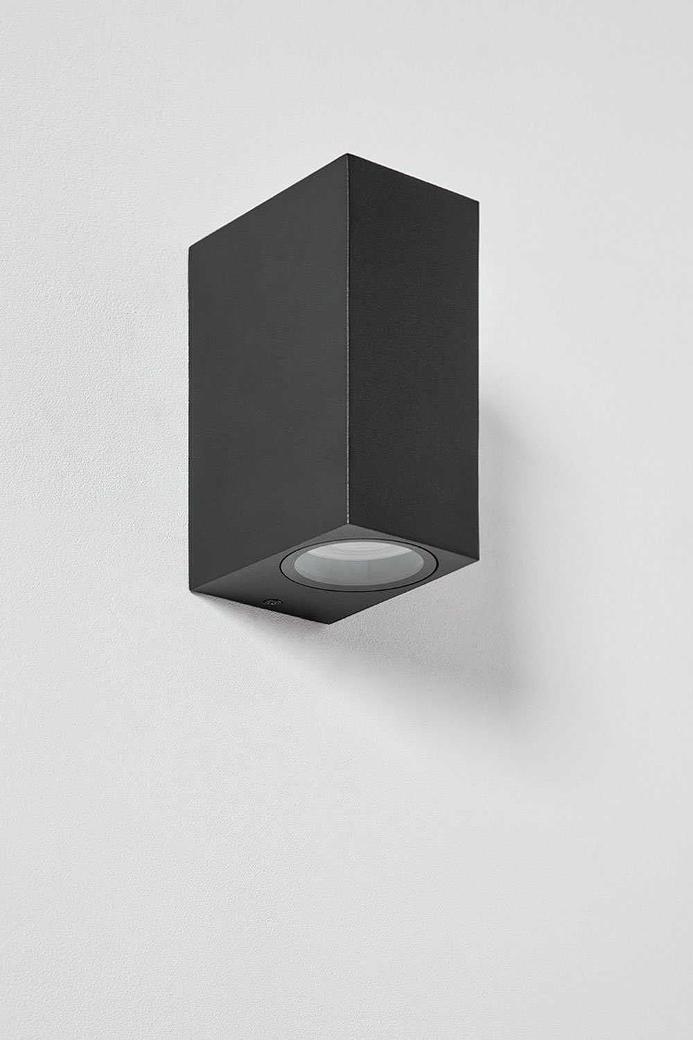 Aluminium buitenwandlamp met 2 Dolton lichtpunten     , galerij beeld 2