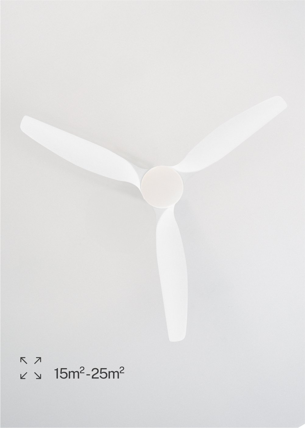 CREATE - WIND CALM - Plafondventilator 40W silent Ø132 cm 100% hout, galerij beeld 5