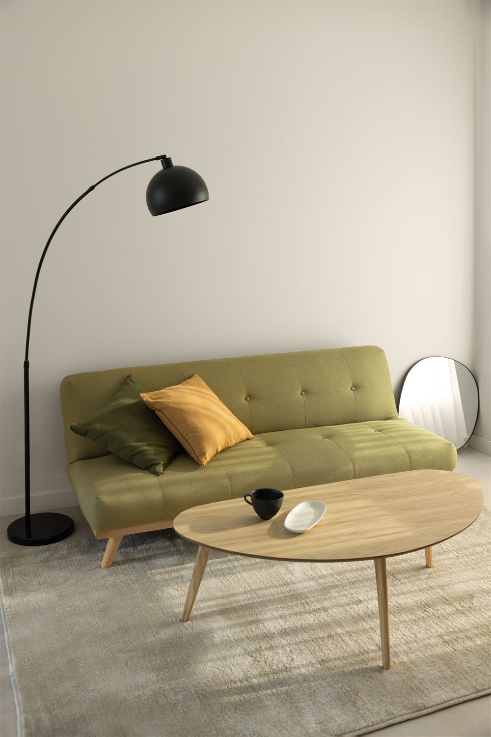 Juhli linnen 2-zits fauteuil  , galerij beeld 1