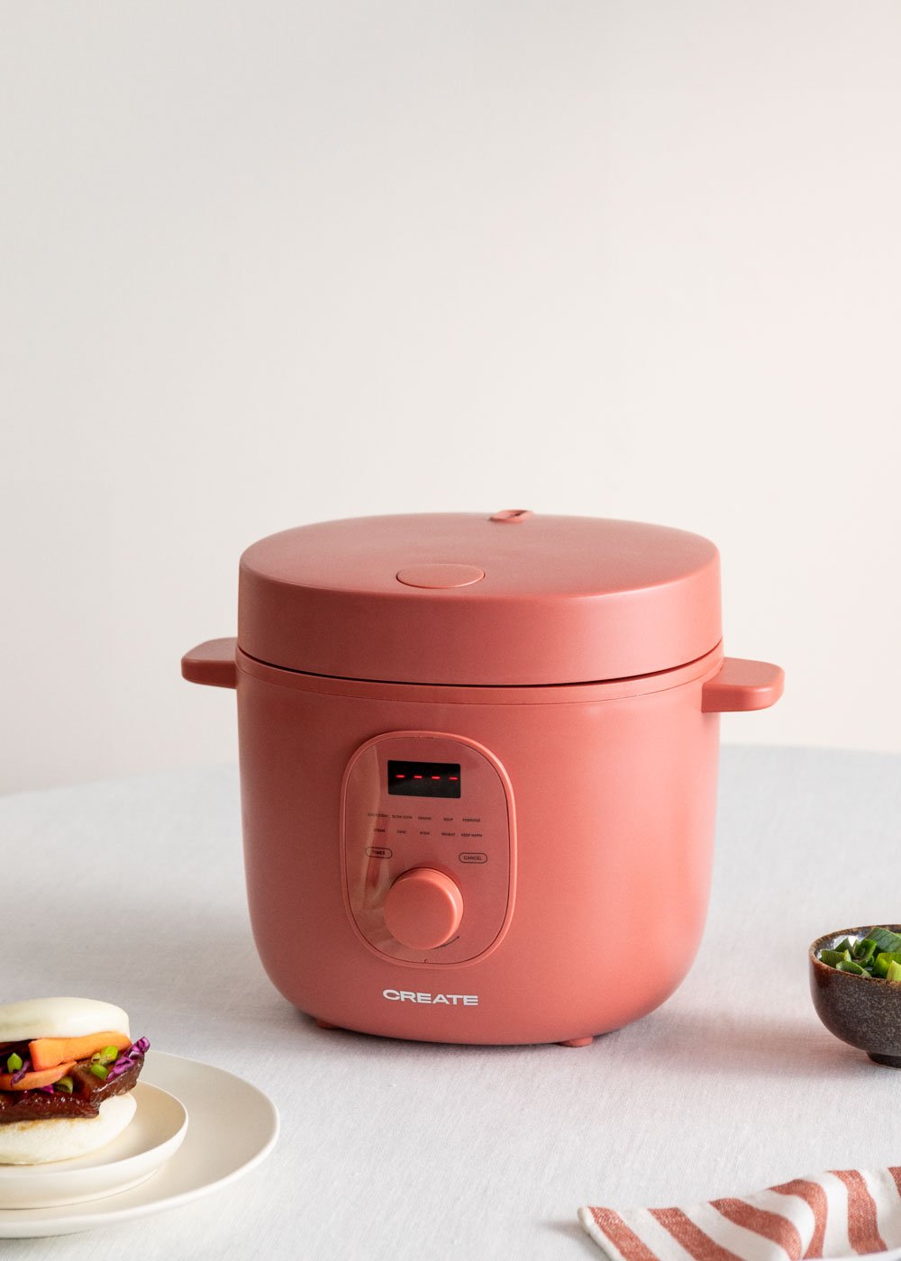 CREATE - RICE COOKER STUDIO - Elektrische rijstkoker 2 L met stoommandje, galerij beeld 1