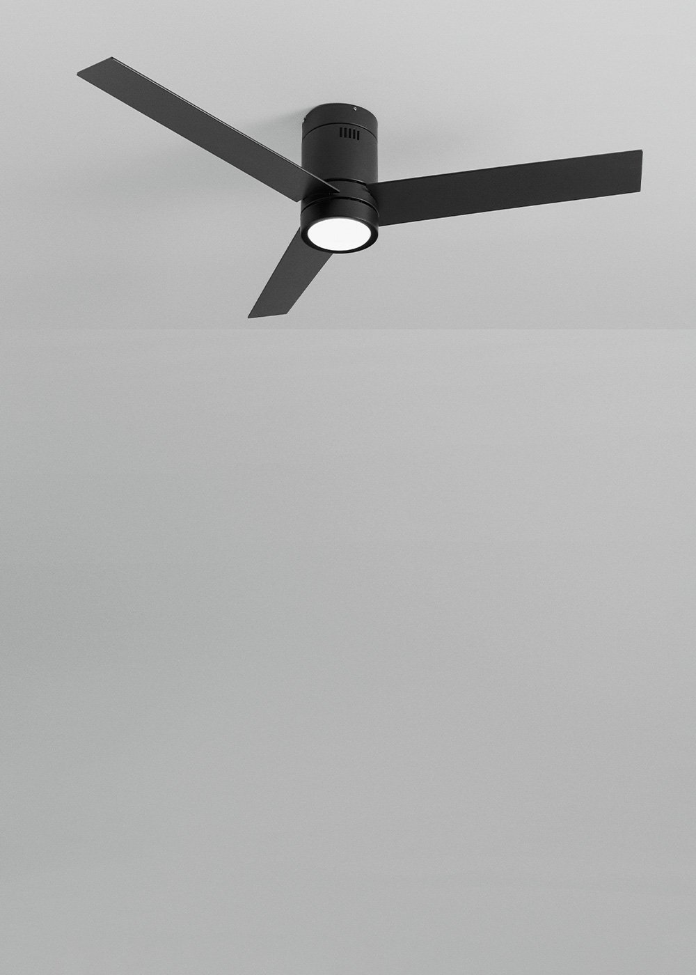 CREATE - WIND MINIMAL - Plafondventilator 40W silent Ø132 cm met ledlicht van 15W, galerij beeld 2