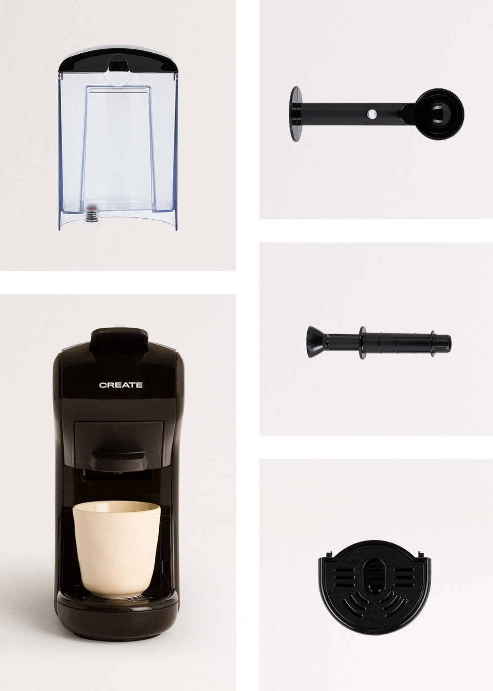 CREATE - POTTS - Multi-capsule Express en gemalen koffiemachine, galerij beeld 7