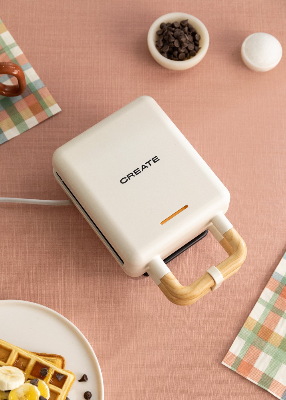 CREATE - STONE STUDIO - Tosti-ijzer, grill en wafelijzer met verwisselbare platen, galerij beeld 1