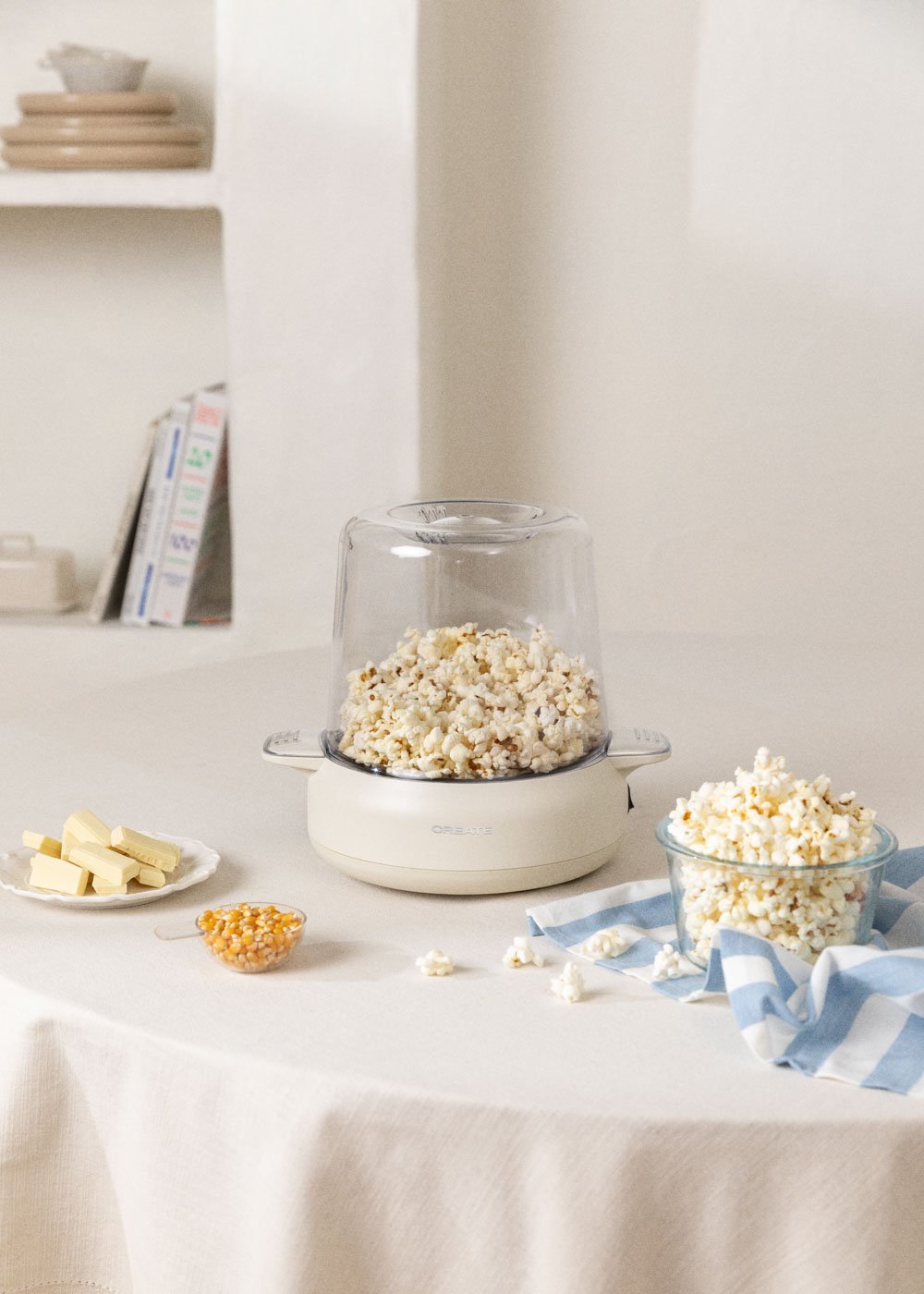 CREATE - POPCORN MAKER STUDIO - Popcornmaker met botersmelter, galerij beeld 1