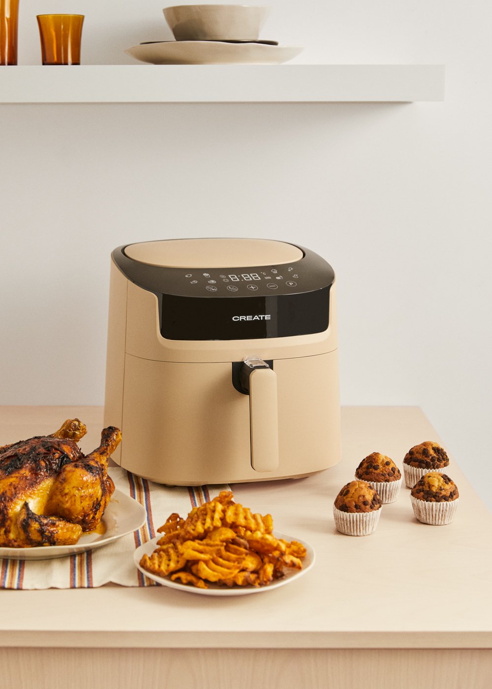 CREATE - AIR FRYER PRO LARGE - Friteuse zonder olie 6.2 L, galerij beeld 1