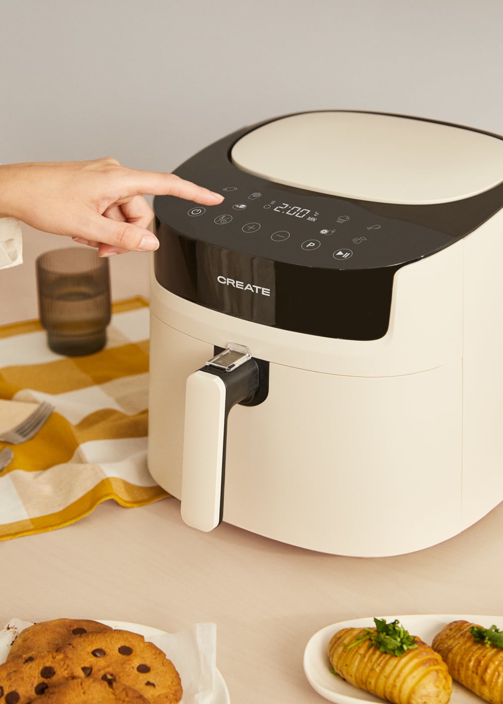 CREATE - AIR FRYER PRO LARGE - Friteuse zonder olie 6.2 L, galerij beeld 3