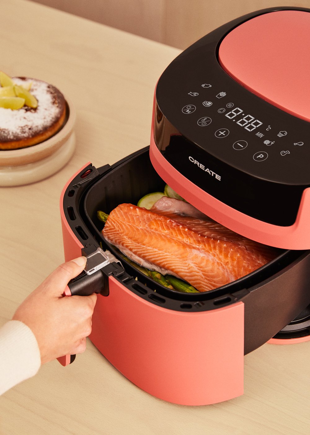 CREATE - AIR FRYER PRO LARGE - Friteuse zonder olie 6.2 L, galerij beeld 3