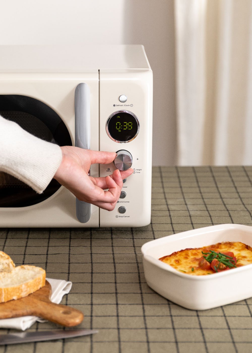 CREATE - MICROWAVE RETRO - Digitale magnetron-grill 900 W, galerij beeld 3