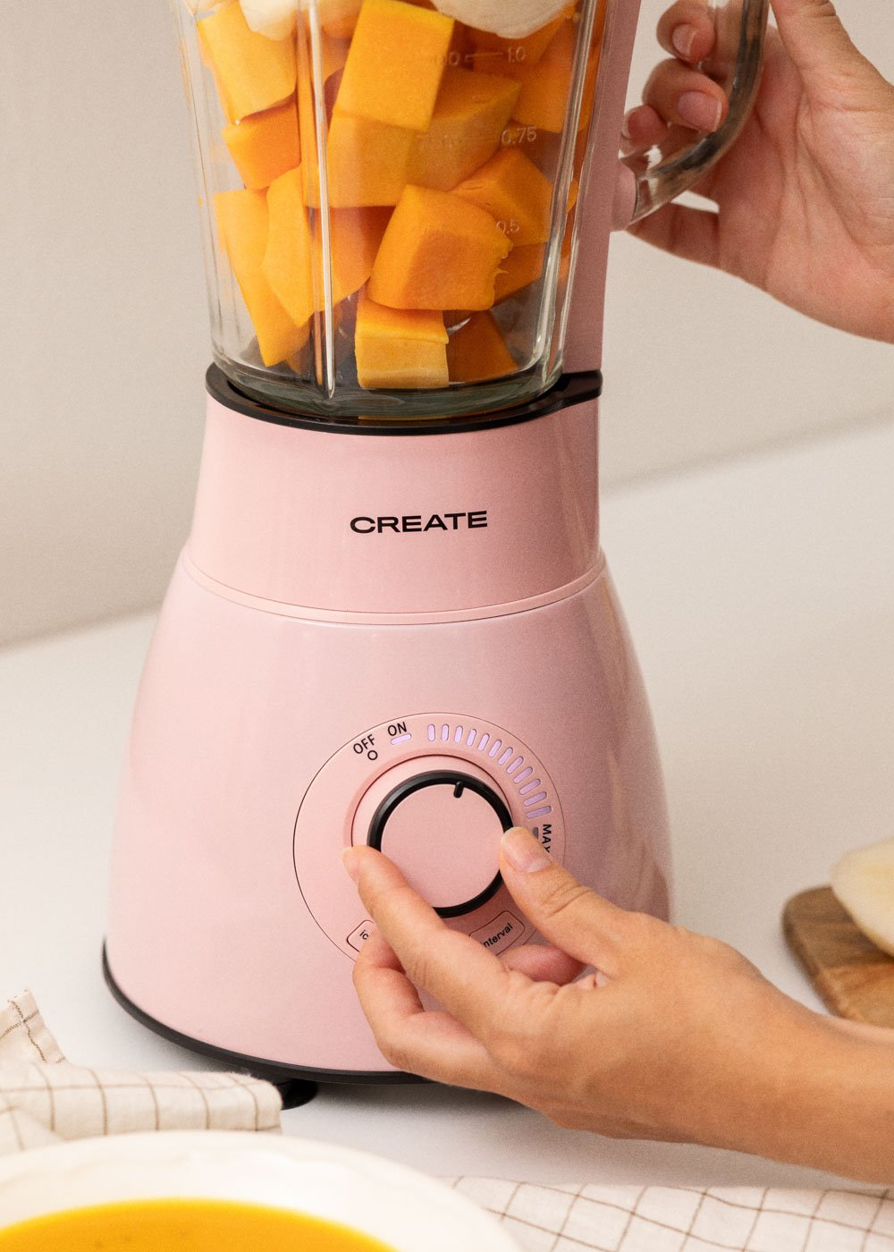 CREATE - BLENDER STYLANCE - Blender voor potten in Amerikaanse stijl 1.75L 1500W, galerij beeld 2