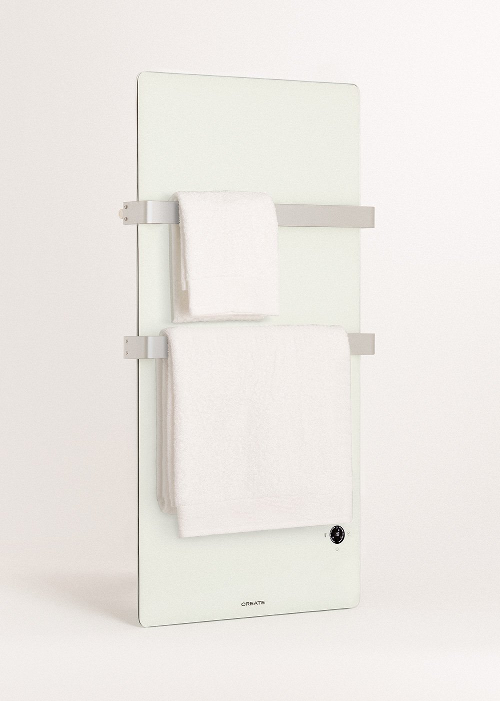 CREATE - WARM TOWEL CRYSTAL - Elektrische glazen handdoekdroger met WiFi 600W, galerij beeld 3