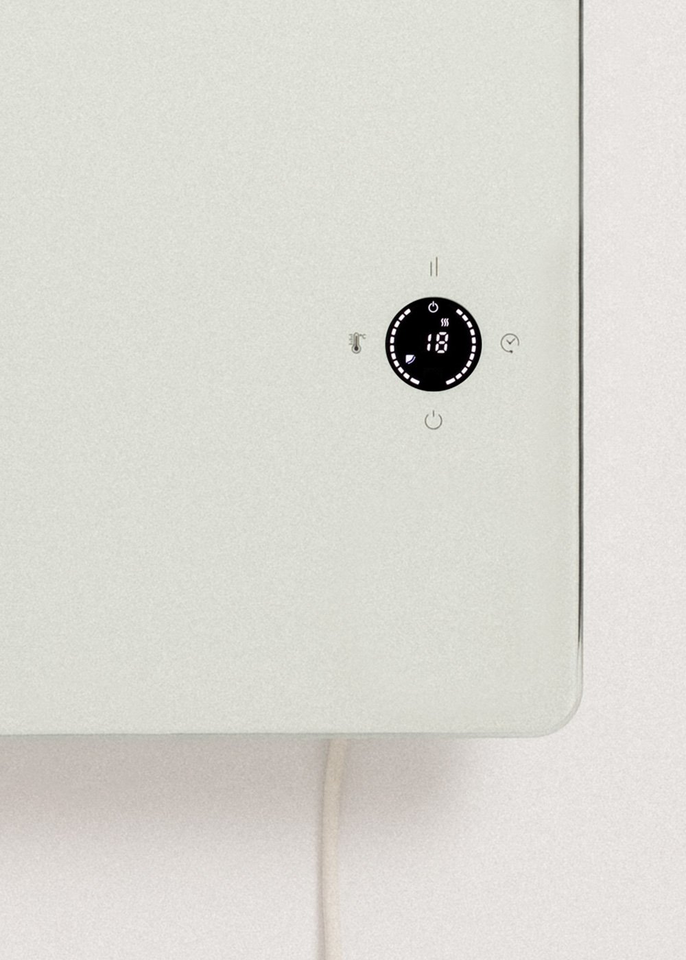 CREATE - WARM TOWEL CRYSTAL - Elektrische glazen handdoekdroger met WiFi 600W, galerij beeld 5