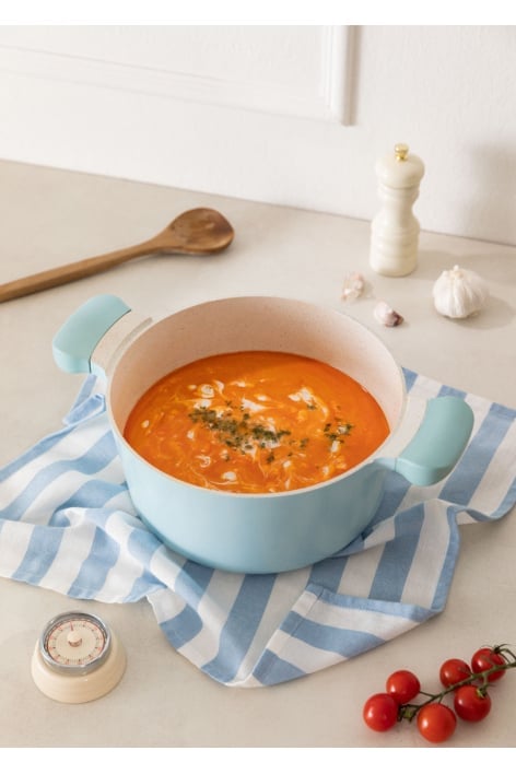 CREATE - POT STUDIO - Gietaluminium pan met bakelieten handgrepen