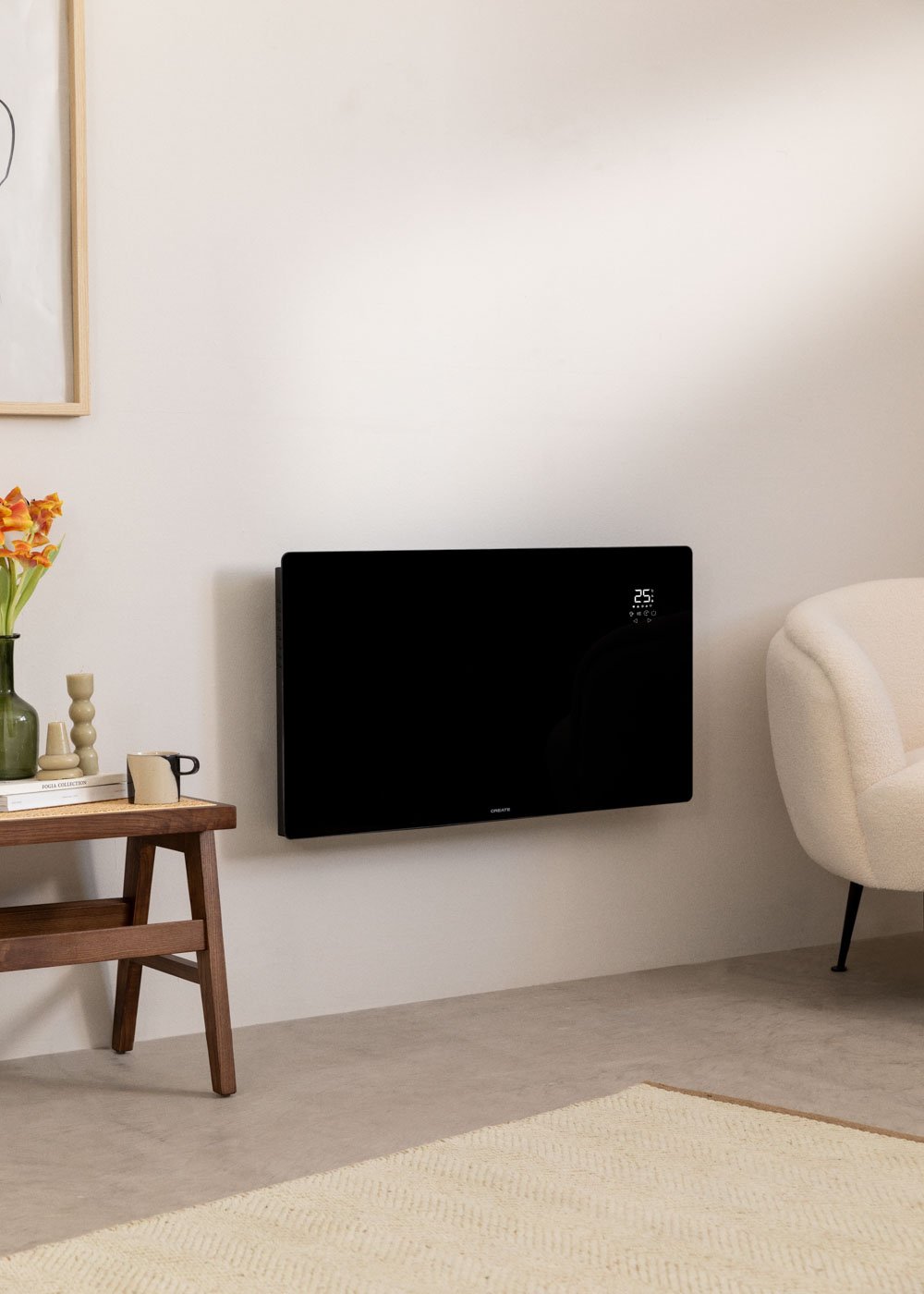 CREATE - WARM CRYSTAL 2500W - Elektrische glazen convector met WiFi, galerij beeld 7