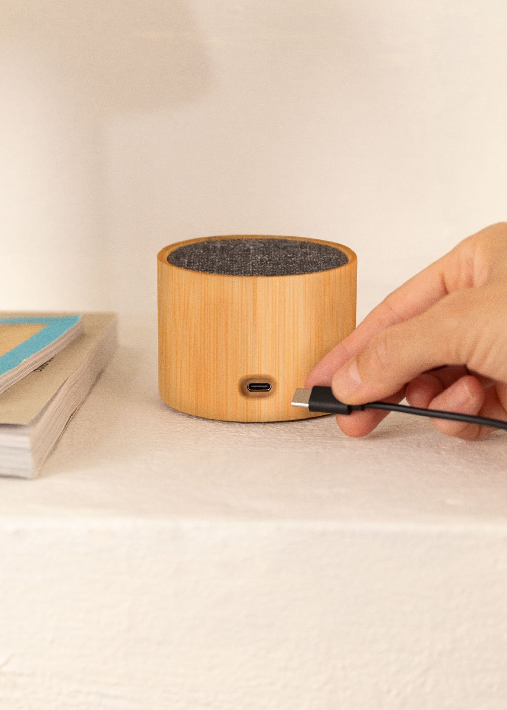 CREATE - SPEAKER MINI BAMBOO - Bamboe bluetooth-luidspreker, galerij beeld 4