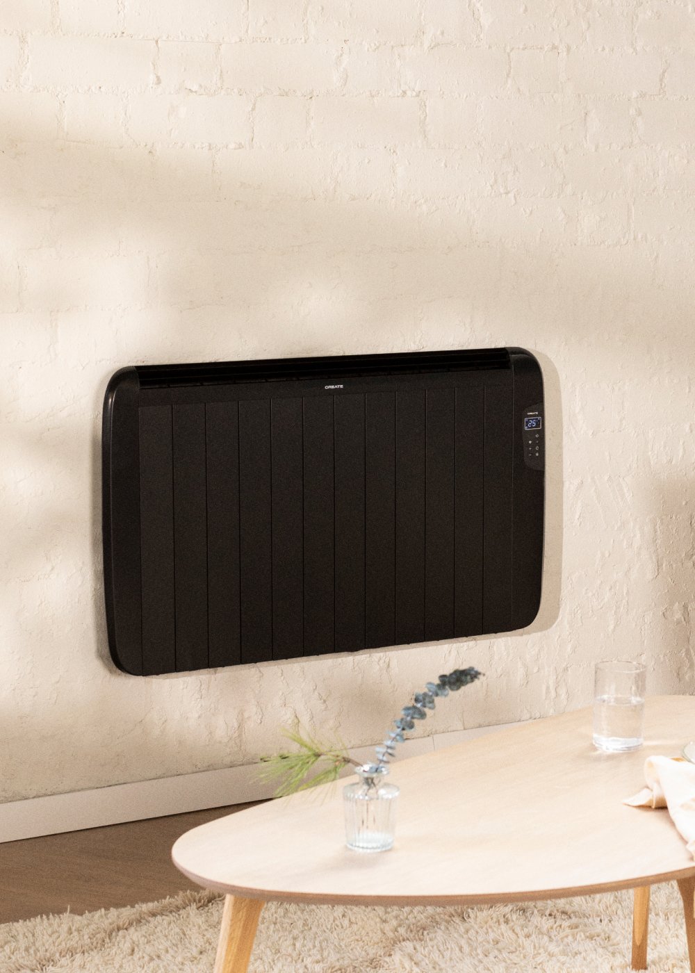 CREATE - WARM SLIM 2000W - Radiator met wifi, galerij beeld 2