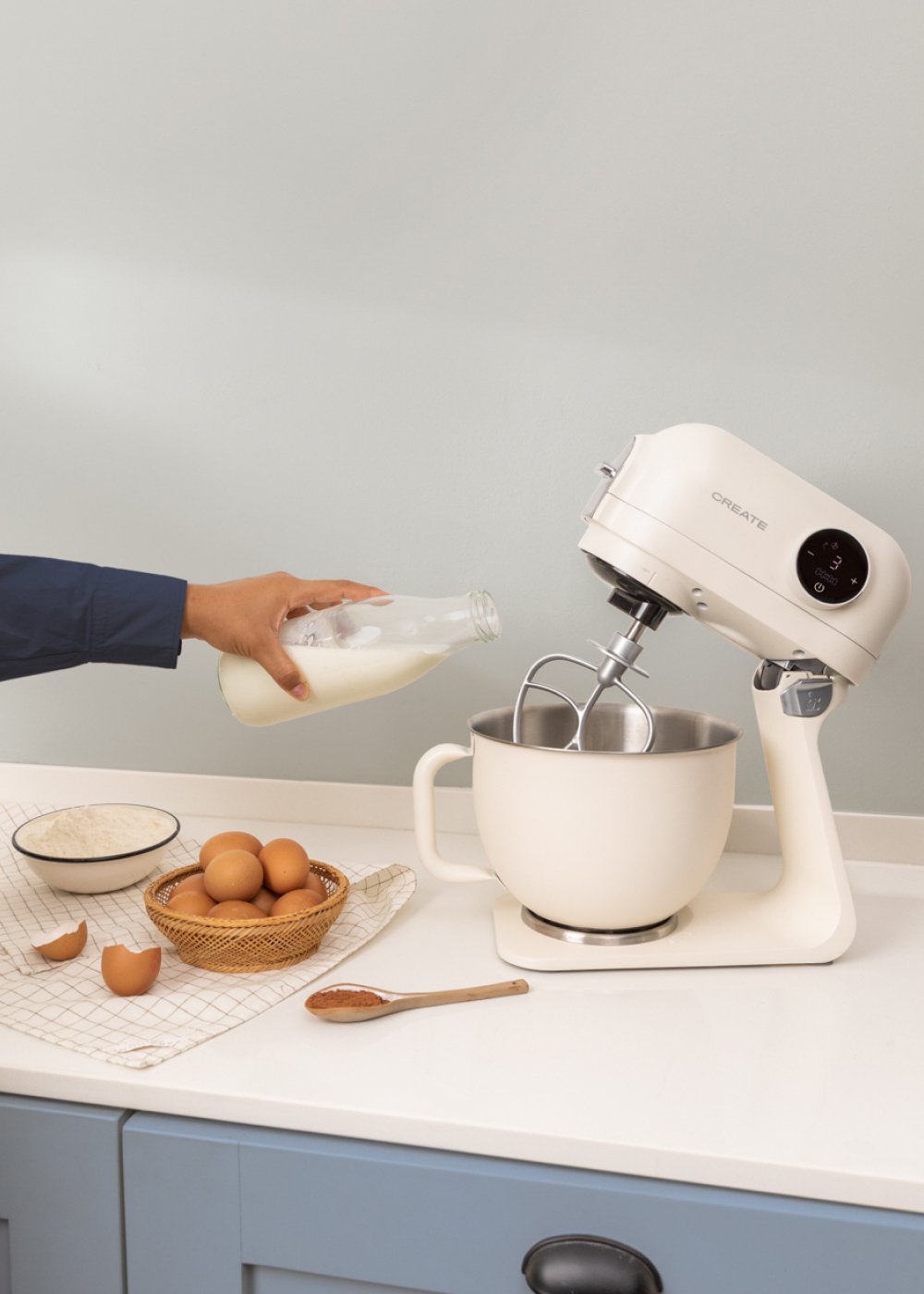 CREATE - DOWNMIX RETRO - Planetaire rotatiemixer, galerij beeld 2