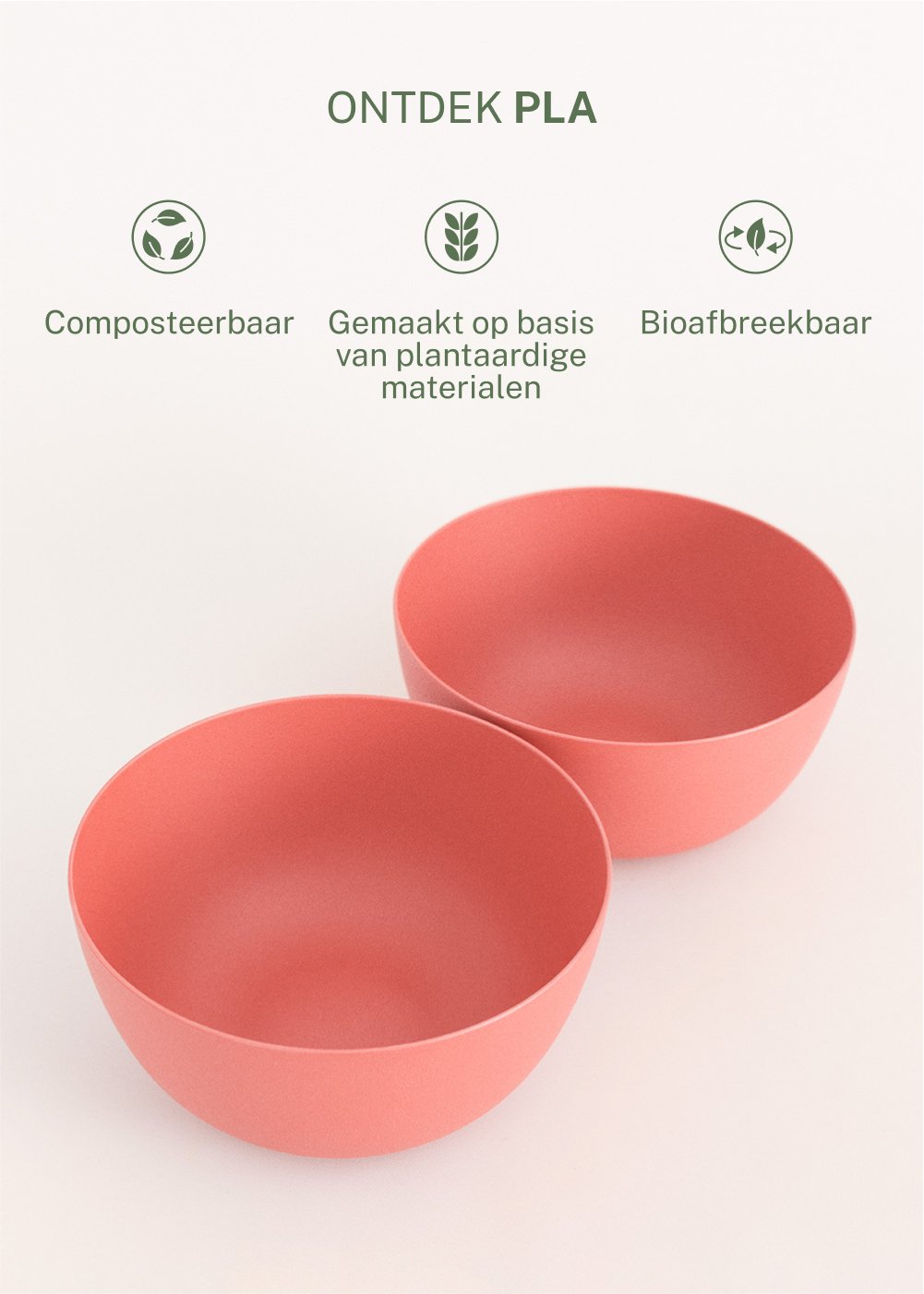 CREATE - KITCHENWARE OUTDOOR ECO - Set met 2 kleine kommen voor buiten, galerij beeld 4