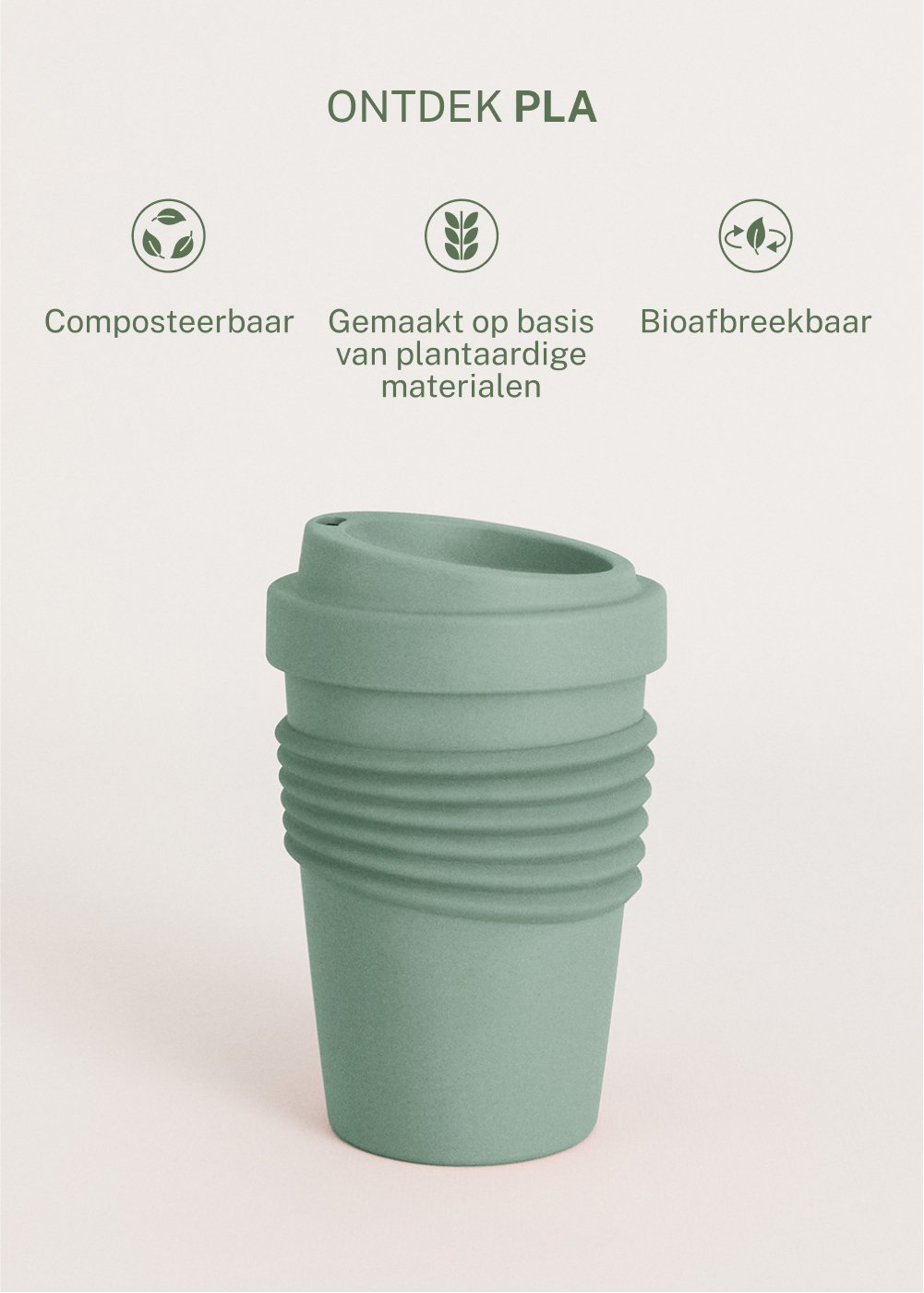 CREATE - KITCHENWARE OUTDOOR ECO - Voorraadpot met deksel, voor koffie, van gerecycled materiaal, galerij beeld 4