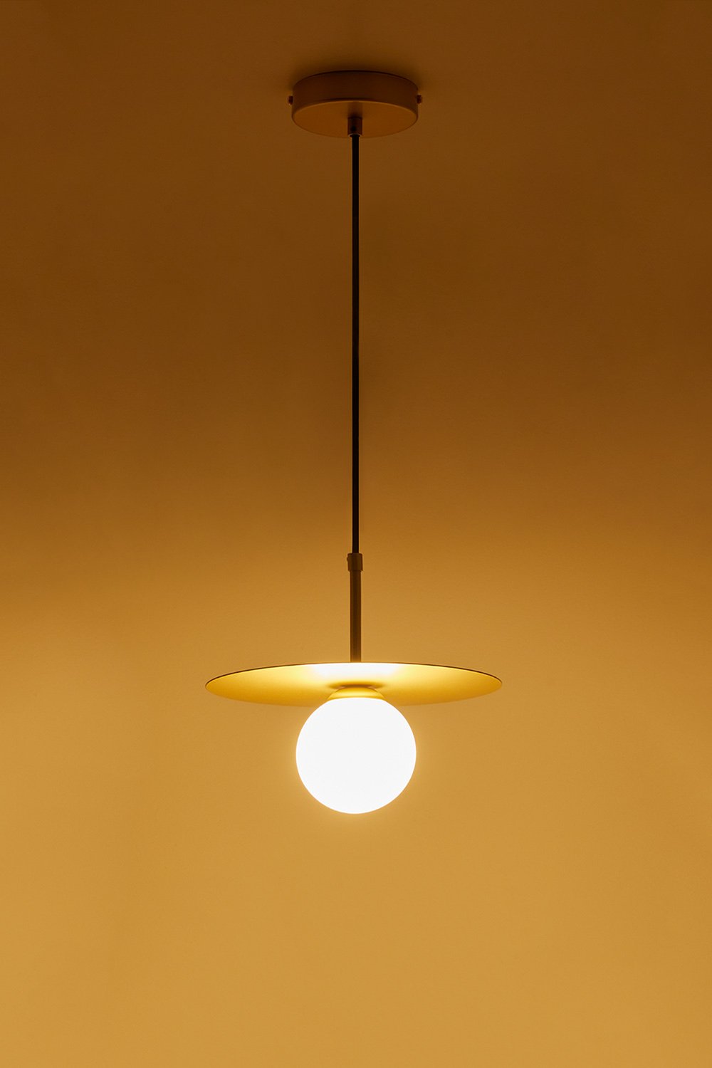 Jorien Glazen Bol Plafondlamp    , galerij beeld 2