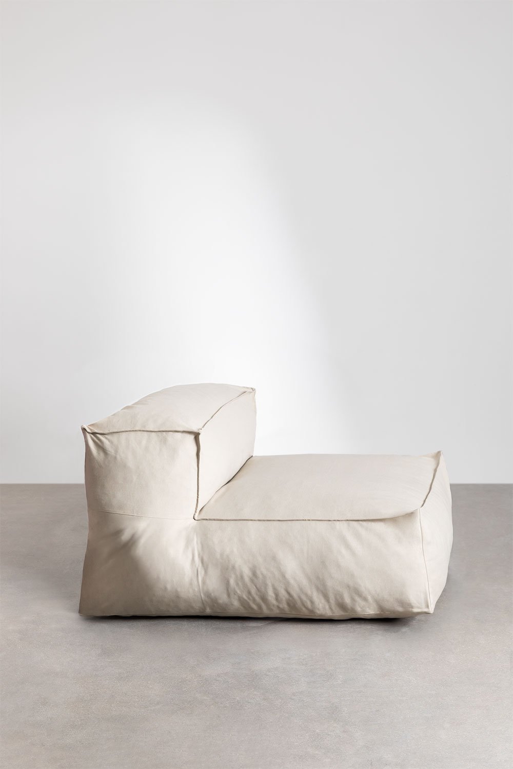 Modulaire 3-delige chaise longue bank met poef Dojans, galerij beeld 4