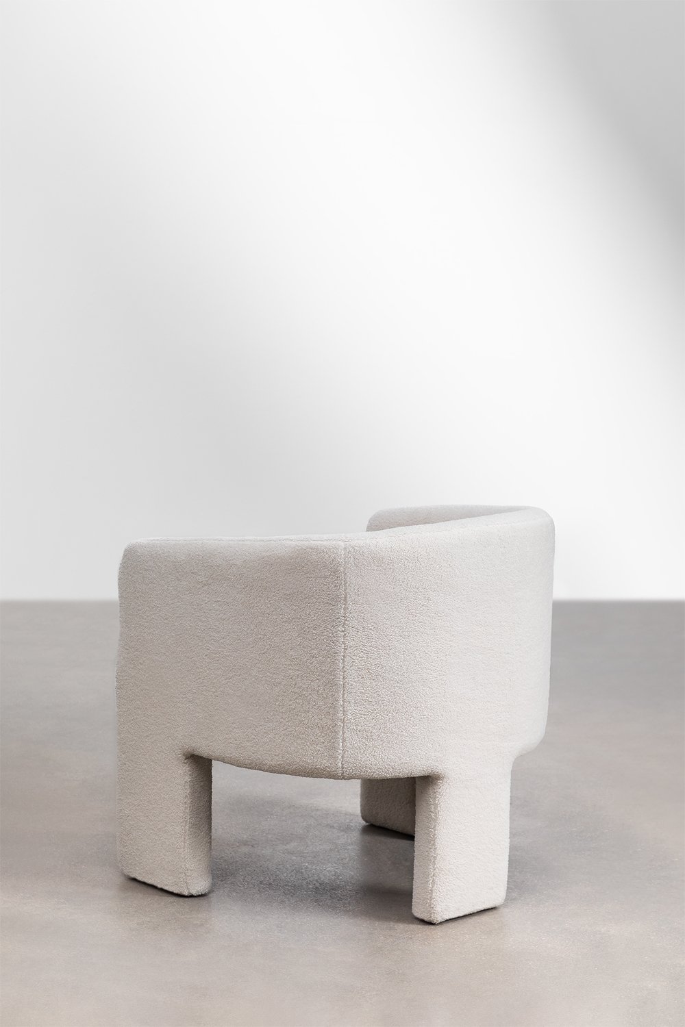 Set van 4 eetkamerstoelen in Xastru schapenvacht, galerij beeld 4