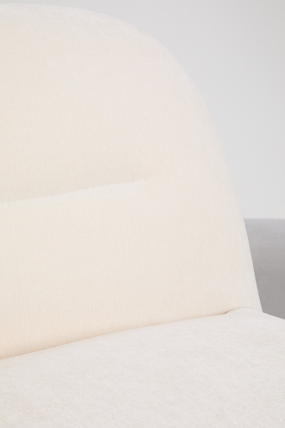 Draaifauteuil in chenille Sernin, galerij beeld 8