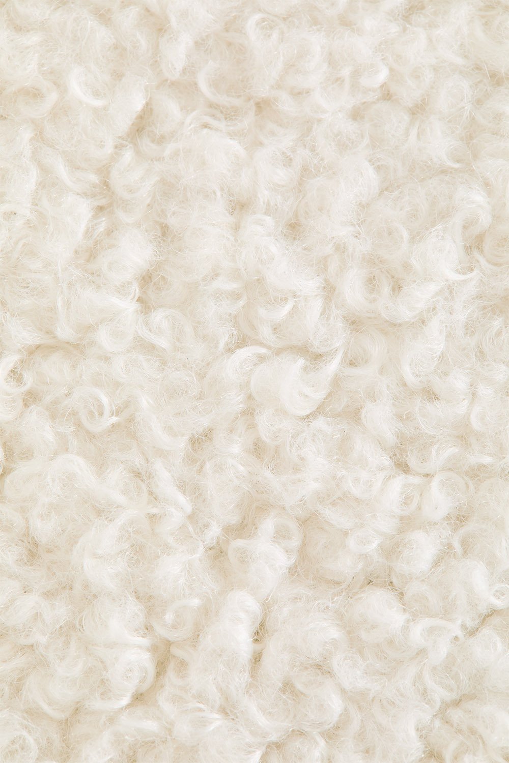 Eetkamerstoel met armleuningen in Banfil shearling, galerij beeld 7