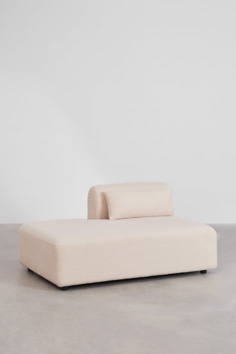 Linker divan voor modulaire bank Fogler - Chenille Crème Beige