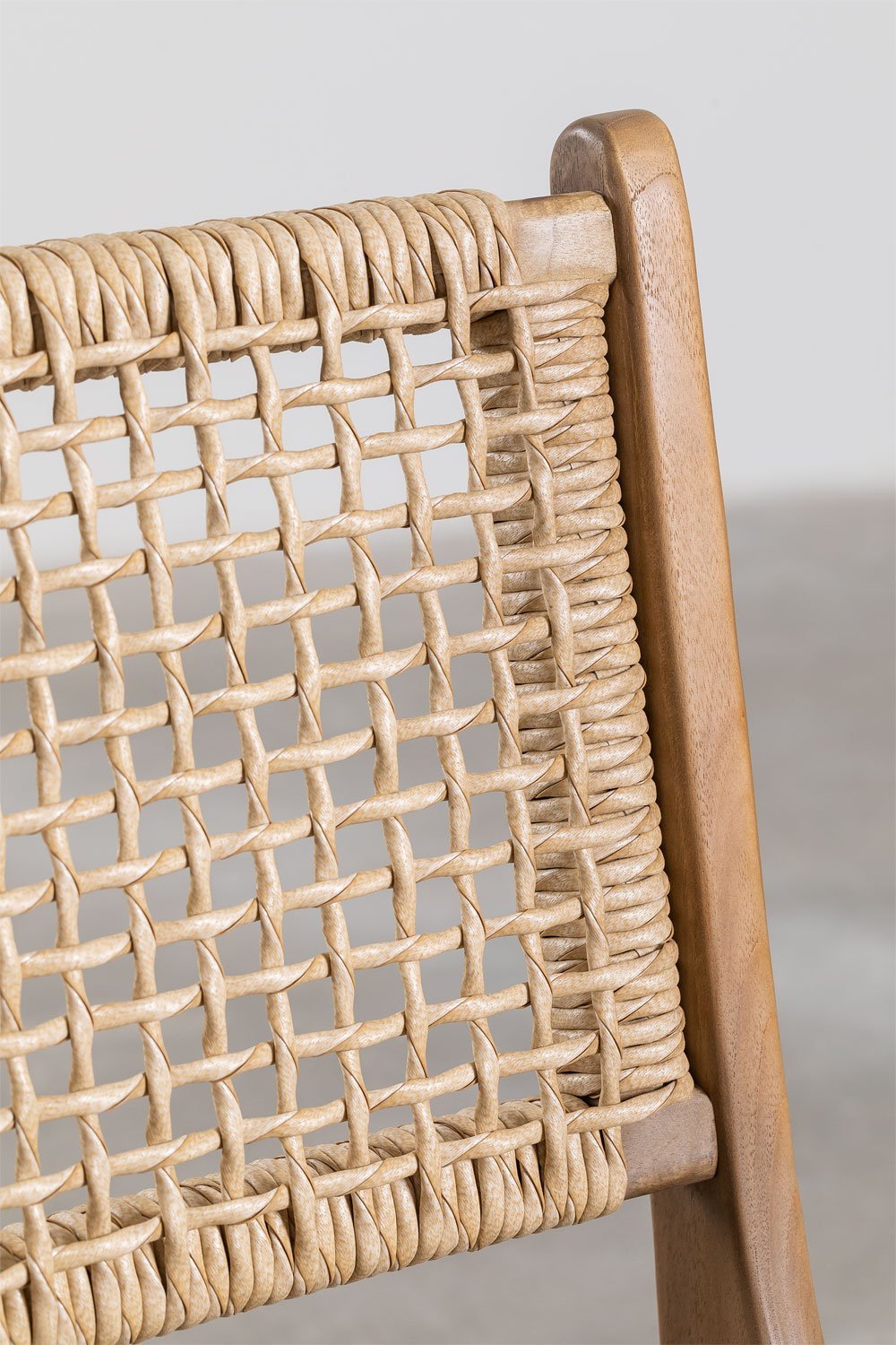 Set van 2 eetkamerstoelen van Malmö-teakhout, galerij beeld 6