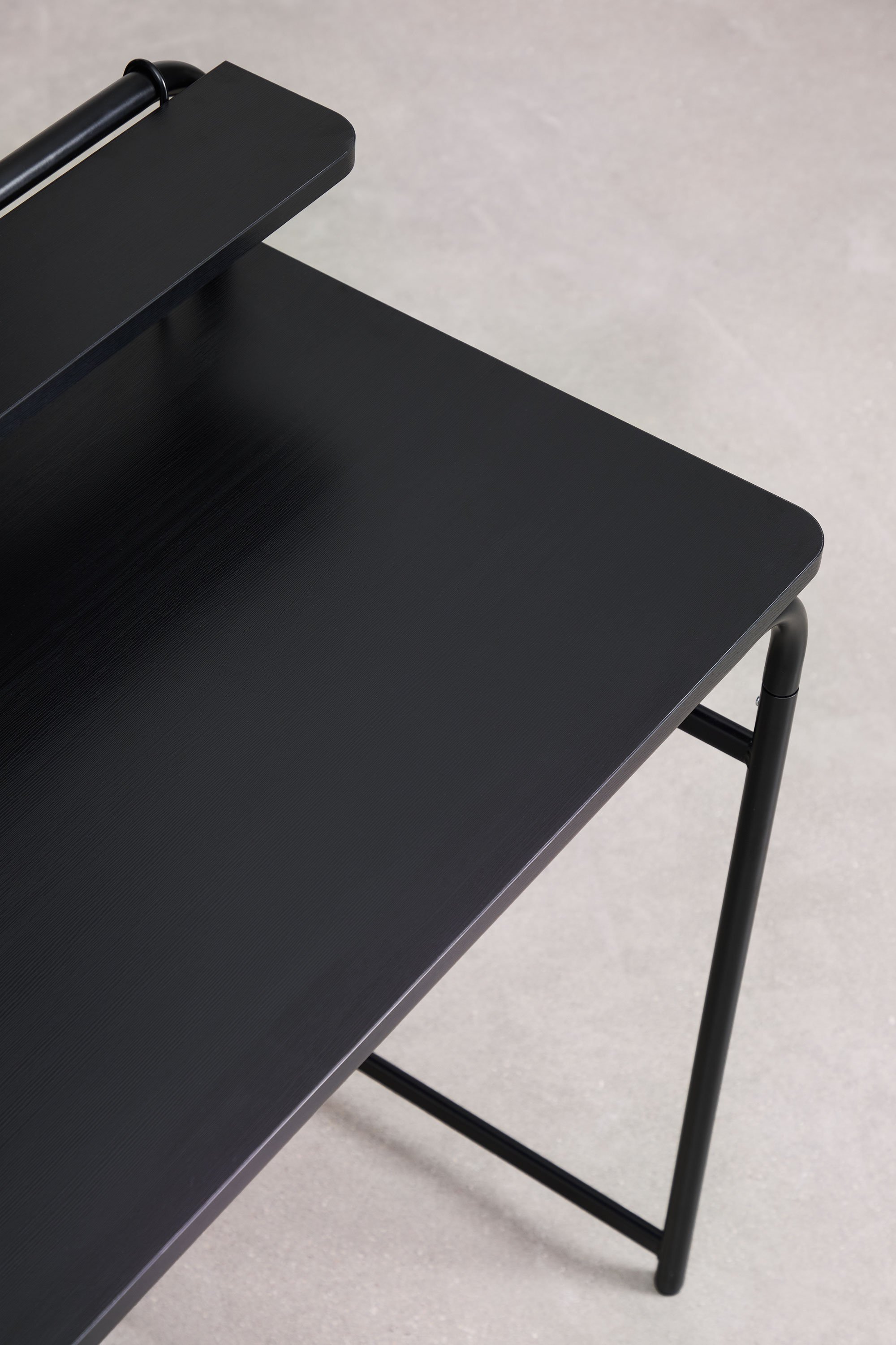 Sibila bureau van staal en hout, galerij beeld 7