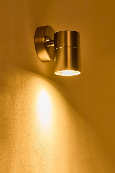 Jaxten RVS buitenwandlamp