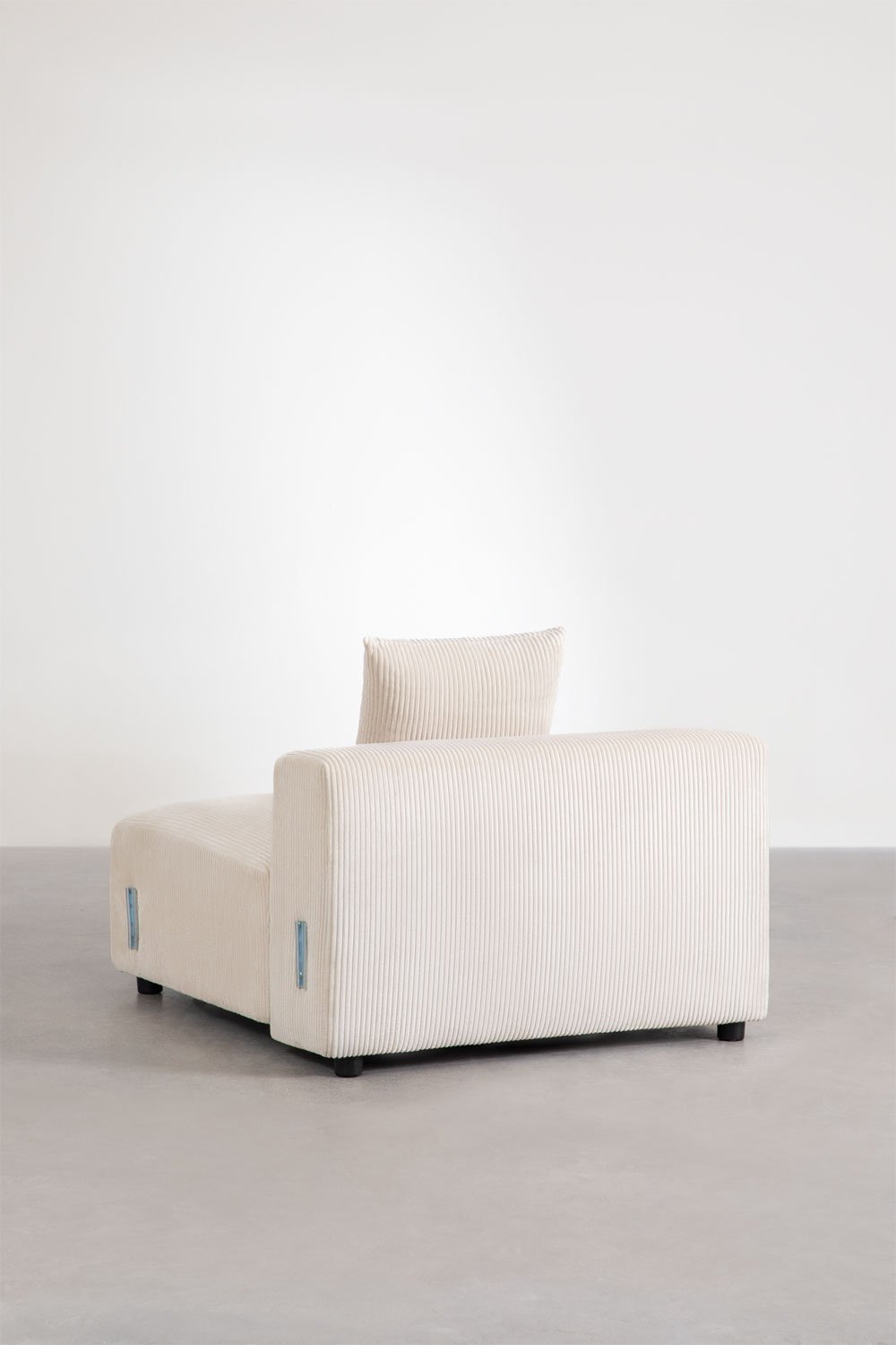 Middenmodule 105x113 cm met kussen voor modulaire bank Bruna, galerij beeld 4