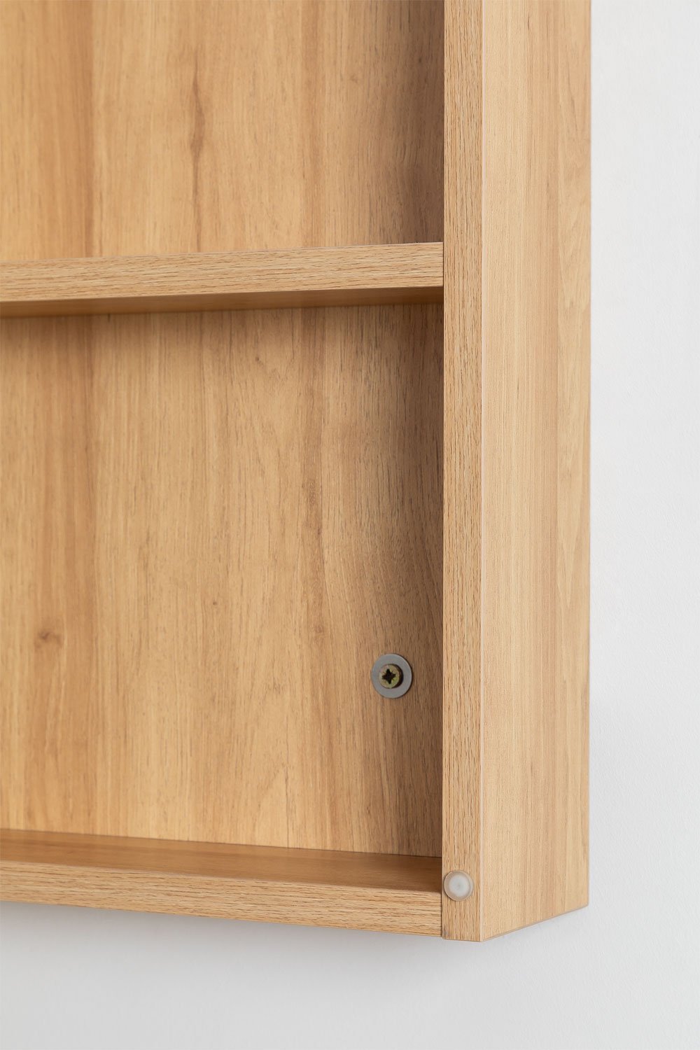 Ovaal wandkast 90x45 cm voor badkamer met spiegel Abner, galerij beeld 7