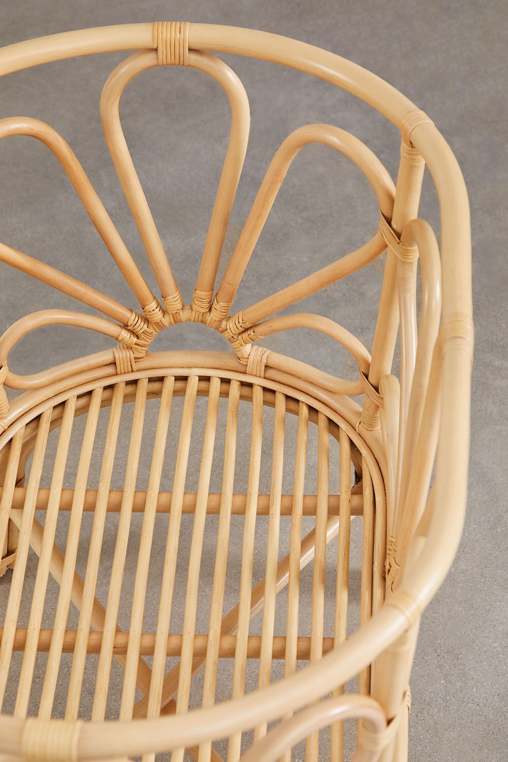 Miniwieg in rotan met matras Dahlia Kids, galerij beeld 8