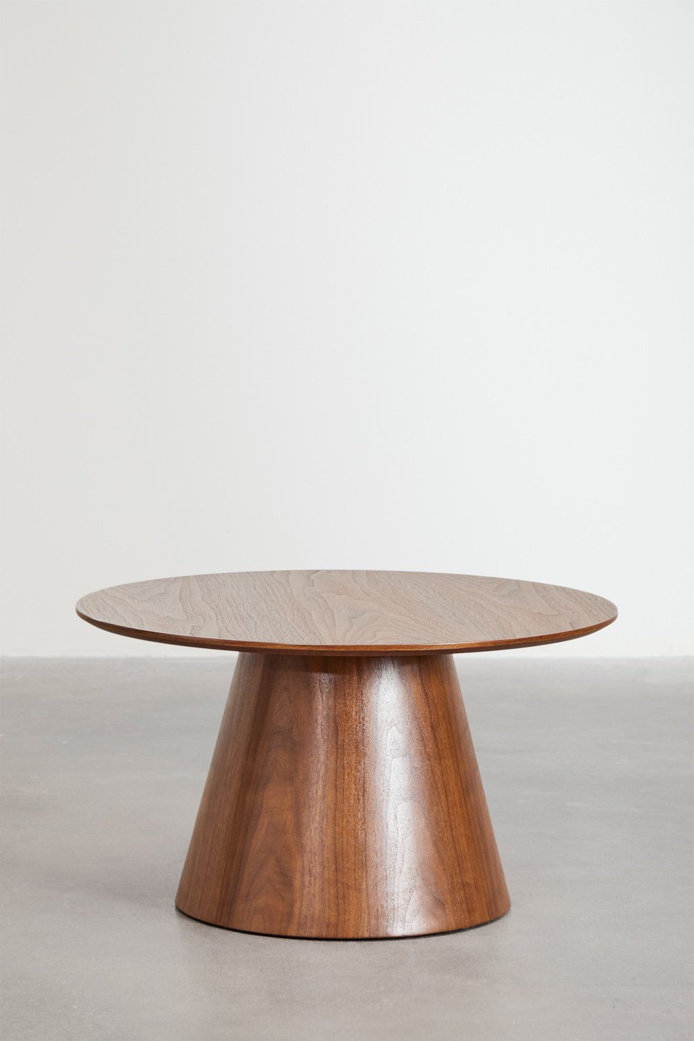 Ronde houten salontafel (Ø80 cm) Aura, galerij beeld 2