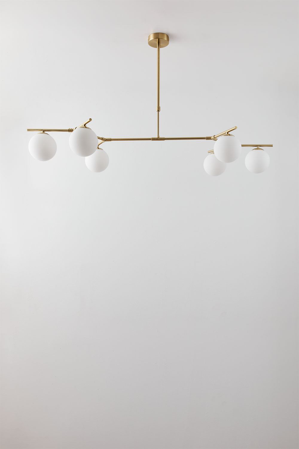 Bamboe plafondlamp taumper 30 cm