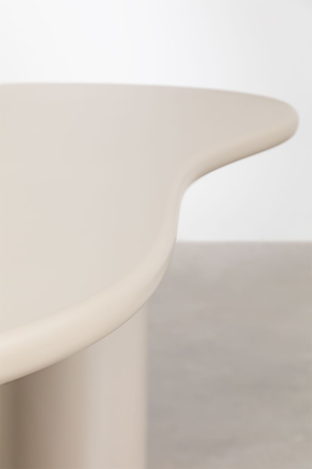 Ovale eettafel 220x115 cm in MDF Billie, galerij beeld 6